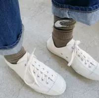 Nhật Bản sao trăng moonstar Canvas Giày retro cắt vải thấp lưu hóa giày Nhật Bản giày the thao nữ sneaker