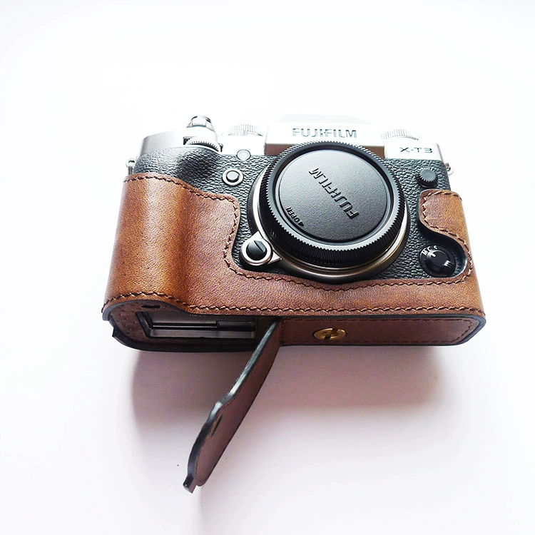 thiết kế JBZ Xt3 Fujifilm Fuji Xt3 bao da da tay áo bảo vệ cơ sở camera XT2 XT1 - Phụ kiện máy ảnh kỹ thuật số balo máy ảnh nhỏ gọn