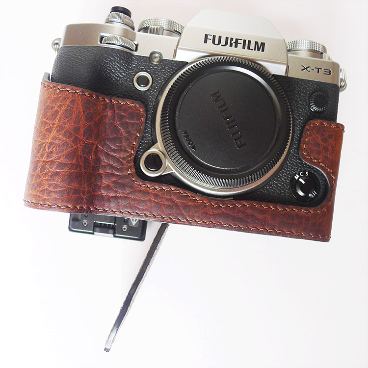 thiết kế JBZ Xt3 Fujifilm Fuji Xt3 bao da da tay áo bảo vệ cơ sở camera XT2 XT1 - Phụ kiện máy ảnh kỹ thuật số túi đựng máy ảnh sony