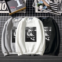 Áo len mùa thu siêu cháy nam và nữ Hàn Quốc áo len lỏng lẻo Áo len cổ điển gió BF BF hoodie đôi