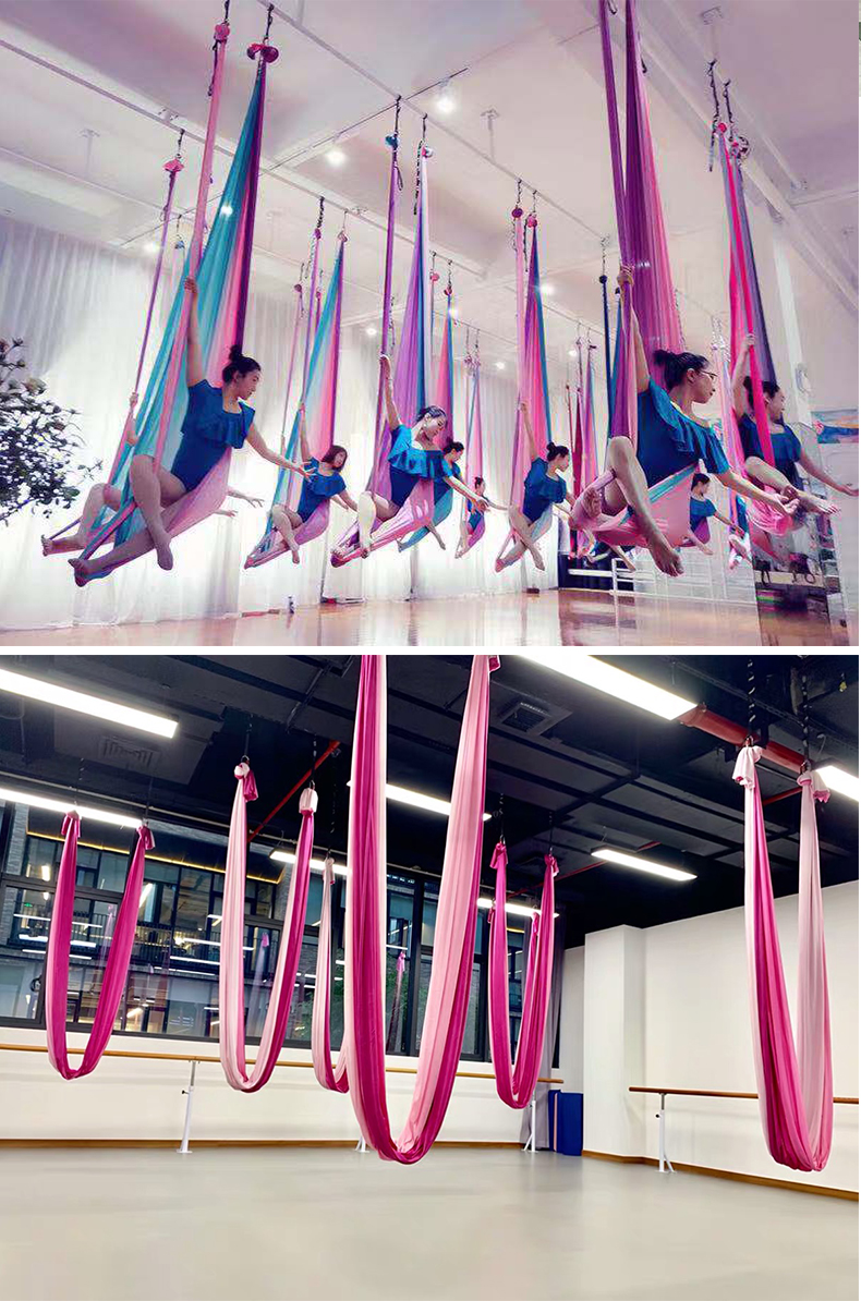 Rui yao aerial yoga hammock fixed plate accessories hammock cloth sling home professional high-altitude single-point yoga studio
