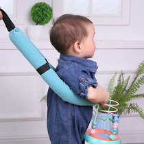 Simple infant toddler with anti-fall and anti-leel baby learning walking artifact with safety child spring and summer