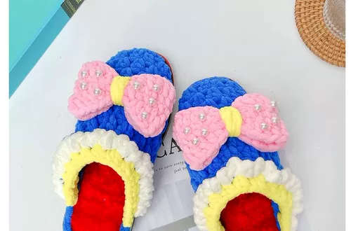 Плетеные тапочки, набор материалов, барсетка для принцессы, «сделай сам»