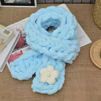 Водный синий и молочный белый