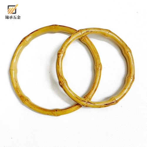 Пластиковая бамбуковая ручка, сумка, кольцо