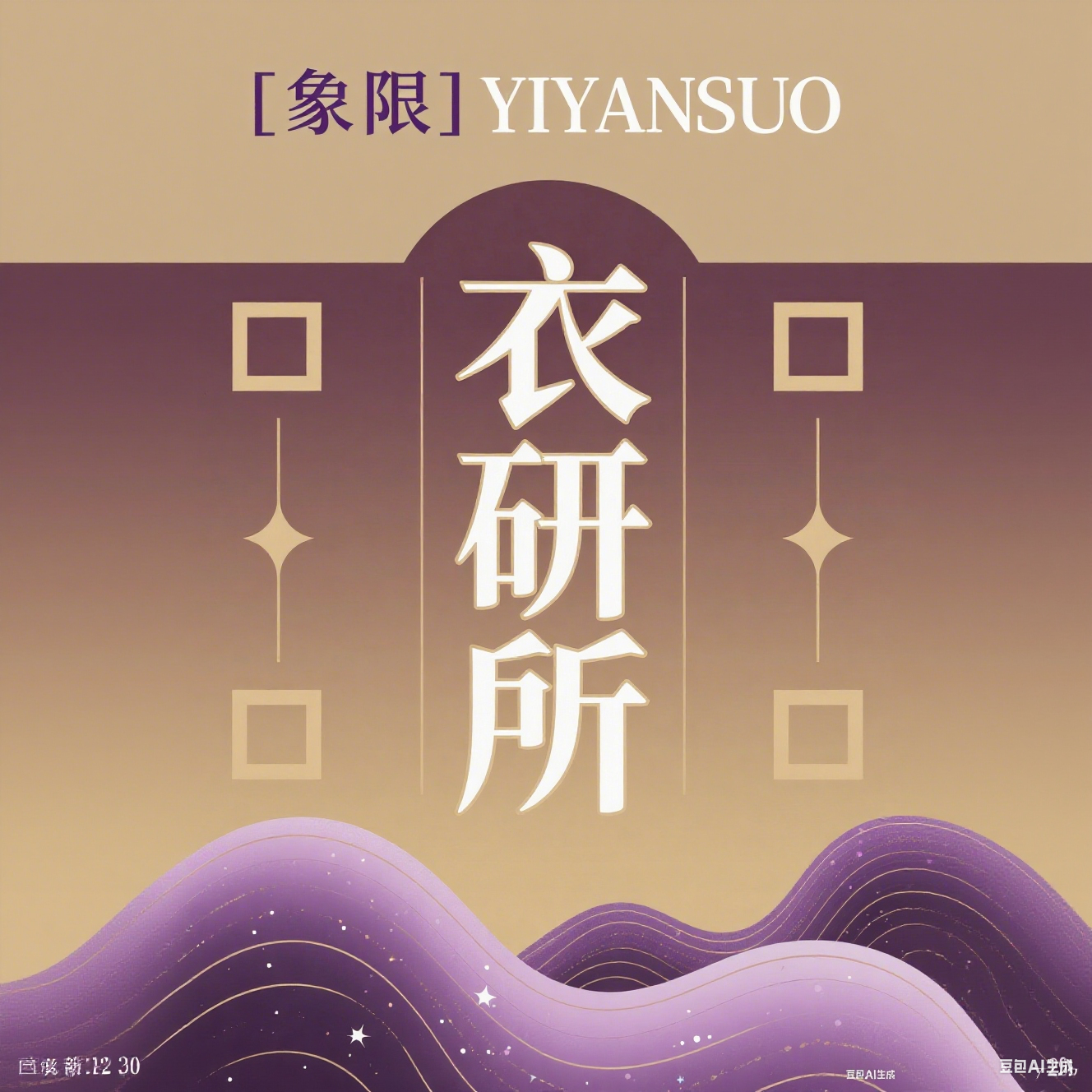 象限衣研所女装店的LOGO