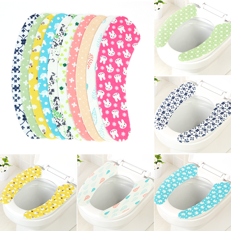 Home Waterproof Adhesive toilet Circle Toilet Cushion toilet cushion Upholstered Universal Mat MAKEUP ROOM FOR SITTING TOILET UPHOLSTERED CUSHION