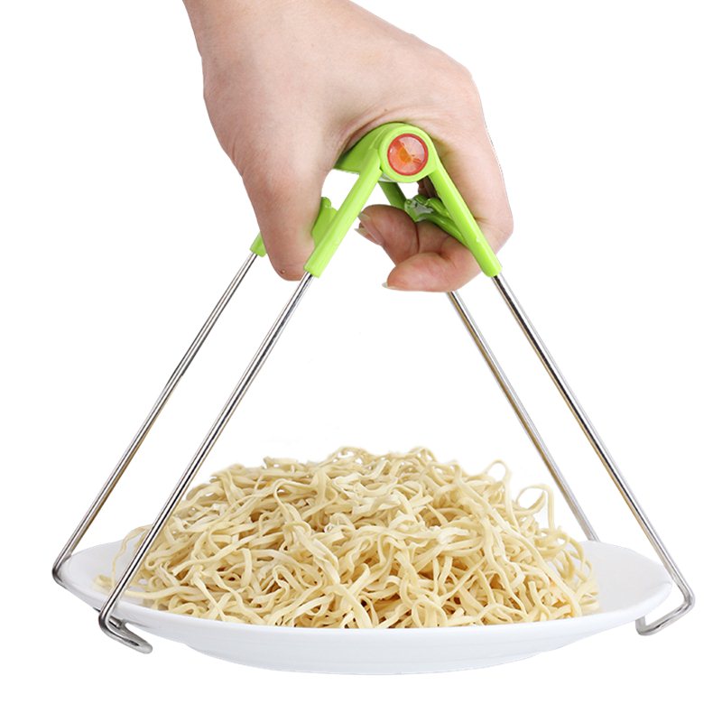 Kitchen Anti-Burn Clip Clip Bowl for Home Multi-functional stainless steel anti-slip for cupping tray Bowl Clip Tray Chuck