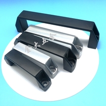 Aluminum alloy handle 90mm 120mm nylon door handle bow metal handle industrial aluminum profile accessories