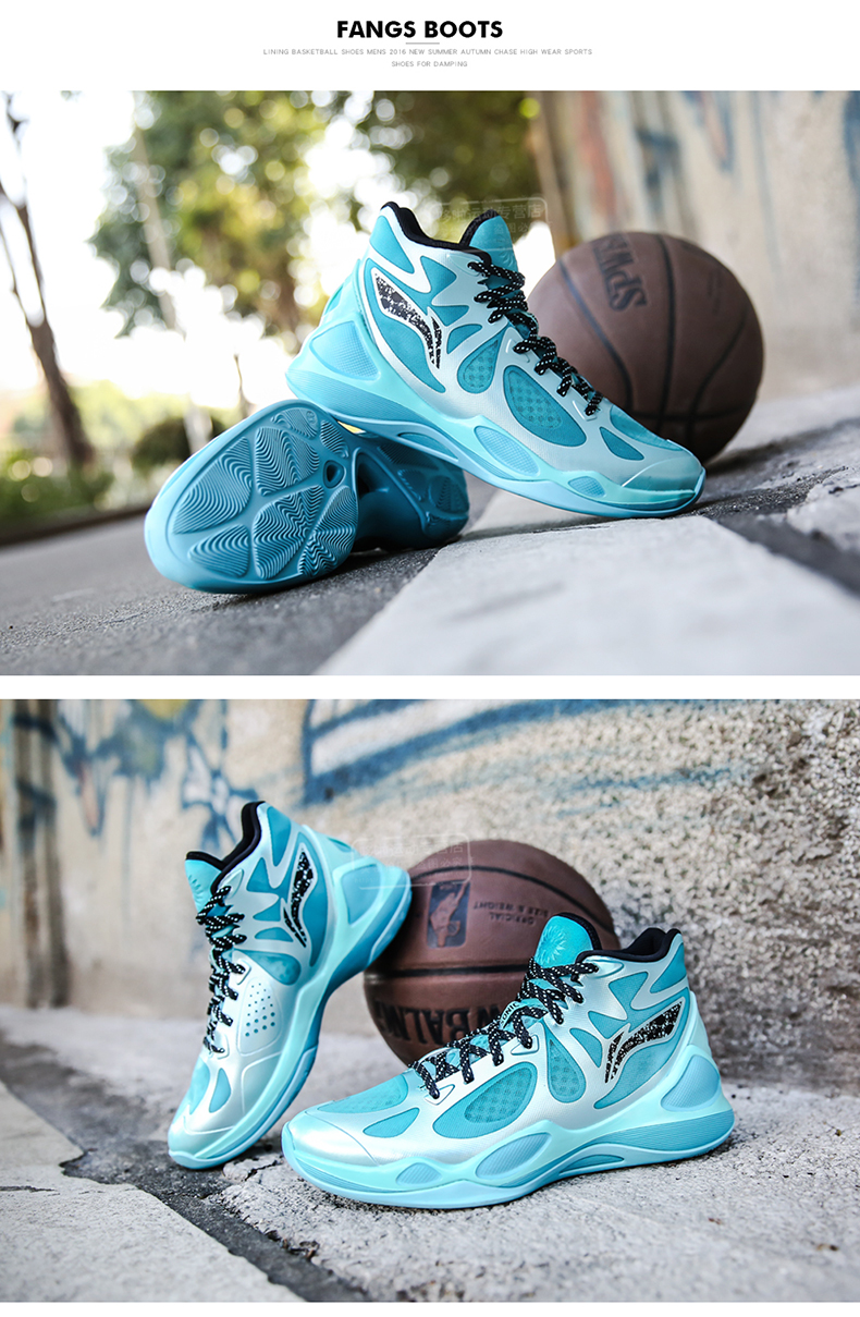 Giày bóng rổ Li Ning giày nam mùa hè mới sonic speed 4 thế hệ hấp thụ sốc mang giày bóng rổ cao ABPL011 giày thể thao nam 2021