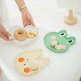 Мультяшная керамическая обеденная тарелка для еды для домашнего использования, ручная роспись, коллекция 2023