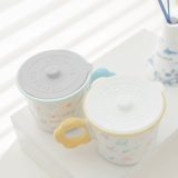 Ретро силиконовая пылезащитная универсальная стеклянная керамическая крышка для стакана, простой и элегантный дизайн