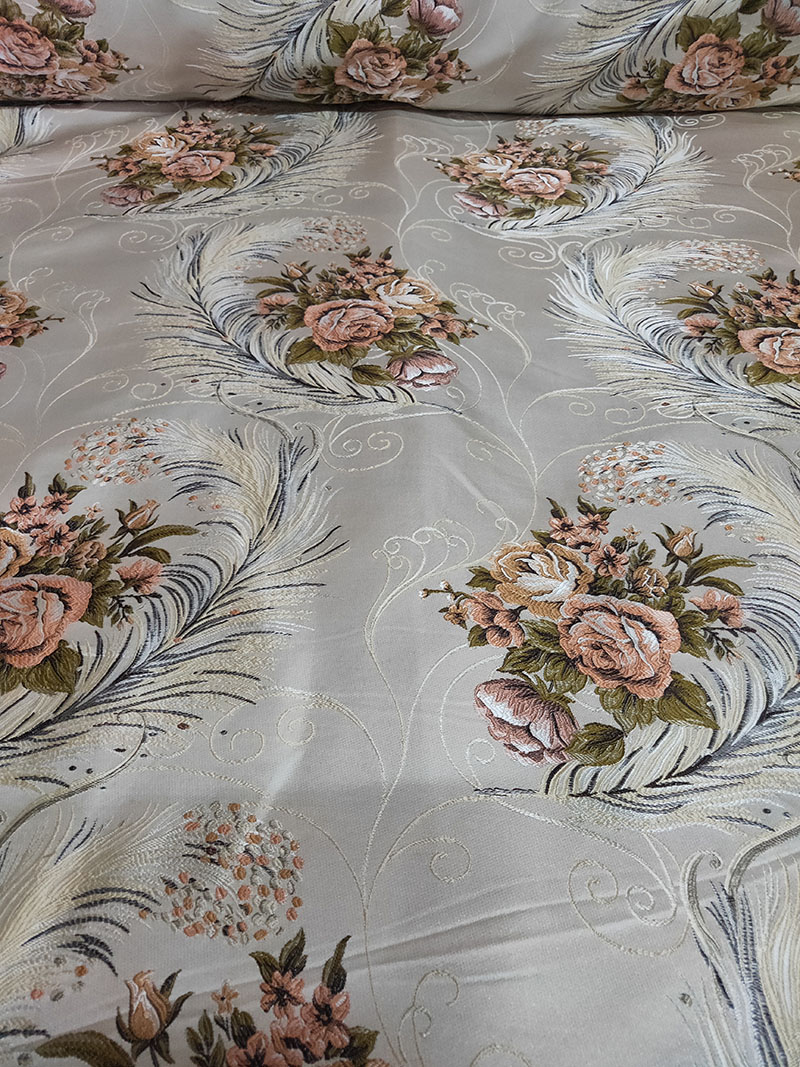 Nhà máy trực tiếp phong cách châu Âu và Mỹ 2 mét 8 rộng độ chính xác cao jacquard vải sofa đặc biệt mùa thu và mùa đông xử lý giải phóng mặt bằng hạn chế - Vải vải tự làm vải bố cotton