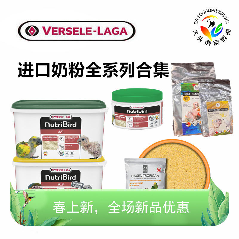 New product imported Versailles A21A19 Parrot milk powder Split Hagen Halli Young Bird Chick Nourishment Hand Raised Feed 