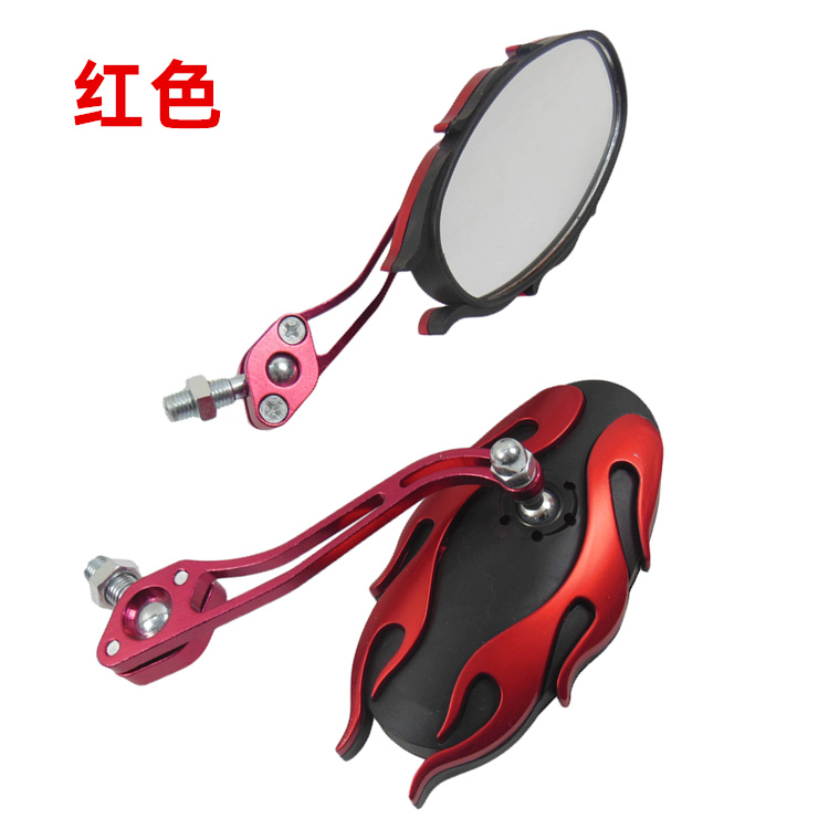 Xe máy General Refit Gương chiếu hậu Xe điện Xe tay ga Moped Hợp kim nhôm Gương Gương Gương - Xe máy lại gương lắp gương xe máy ở đâu