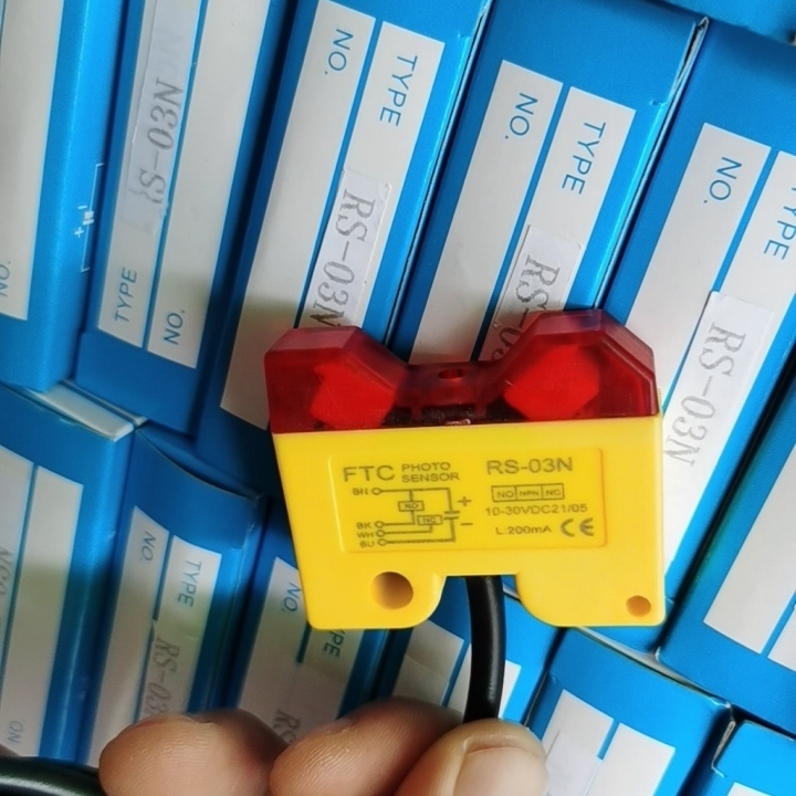 Taiwan Ftcrs-03N Photoelectric Switch Flip-Top Machine Sensor Replacement for Dx-30N Without Tax Taiwan Ftcrs-03N Photoelectric Switch Flip-Top Machine Sensor Replacement for Dx-30N Without Tax