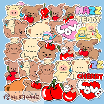 Cartoon Cute Hand Ledger Suitcase Stickers Laptop phone Handmade Ipad water glass Decorative Sticker waterproof