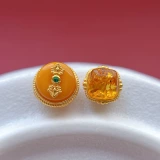 Аксессуары из воскового агата, ювелирное украшение, подвеска, DIY