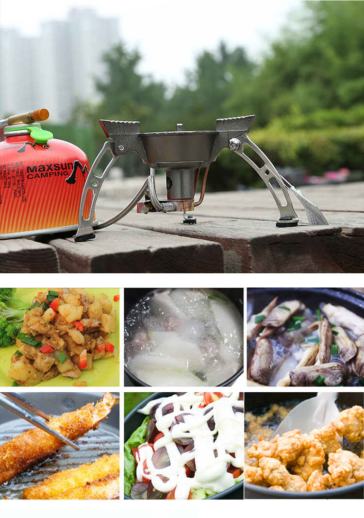 Brother BRS-11 Lốc xoáy bếp lò ngoài trời bếp lò di động bếp gas dã ngoại - Bếp lò / bộ đồ ăn / đồ nướng dã ngoại bếp nướng than hoa ngoài trời chân cao