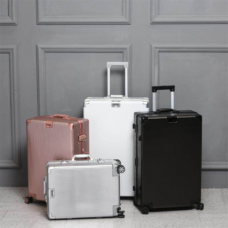 8025 aluminum frame pull-lever box universal wheel retro suitcase man 20 suitcase woman 24-inch case 26 inch 29 inch
