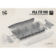 In Stock Border Model 1/35 Bn-001 Glue-Free Color-Separated Type 100 Main Battle Tank Plastic Assembly Model