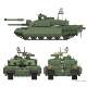 Wheatfield Model 1/35 Rm5039 British Challenger 2 Tes Main Battle Tank Movable Track