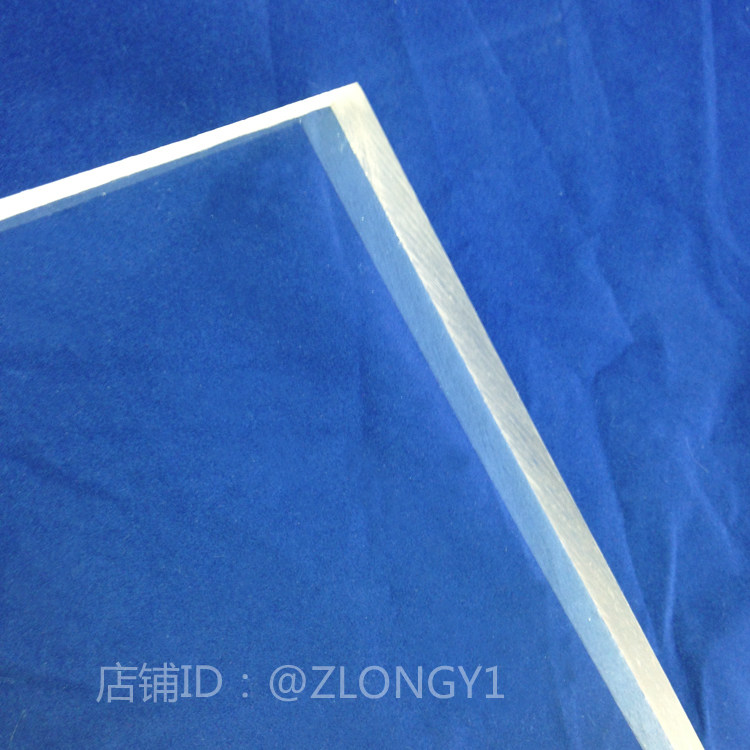 High transparent acrylic diy board 100*100MM cutting processing 10MM plexiglass board laser drilling customization