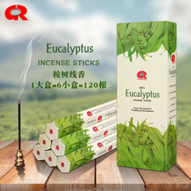 GR Indian incense Eucalyptus{large box}Eucalyptus India original imported handmade aromatherapy incense incense line incense 333