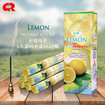 GR Indian bergamot Lemon{big box}Lemon India imported home handmade aromatherapy incense incense line incense 327