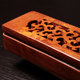 RAJ Indian fragrant rosewood incense box home hollow inlaid shell incense burner horizontal incense burner incense box incense burner