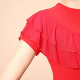 Новые танцевальные костюмы модальные квадратные танцевальные костюмы для женщин с коротки