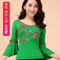 Зеленое цветочное платье-платье-платье