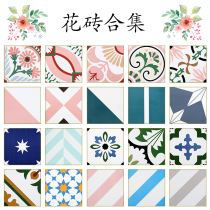 Nordic tiles 300 wall tiles Bathroom tiles Kitchen tiles Balcony restaurant non-slip floor tiles