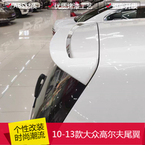 10-13 Volkswagen Golf Tail Free Punch Golf 6 Special Car Modified Exterior Accessories