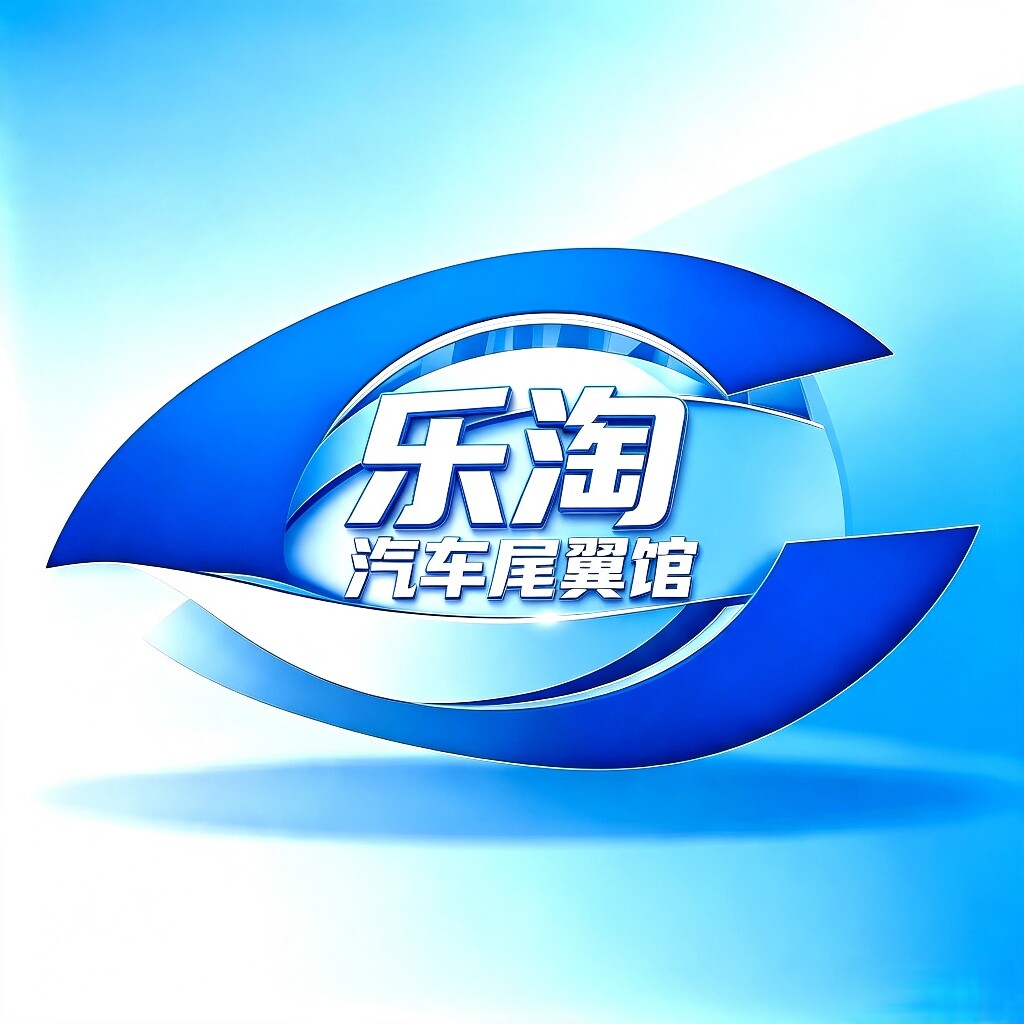 乐淘汽车尾翼馆的LOGO