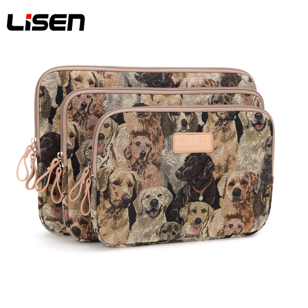Labrador pooch laptop liner bag 8 10 11 12 13 13 14 inch 15 6 inch computer bag male and female