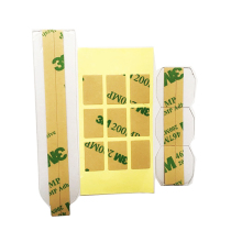 Anti-peep film accessories Computer anti-peep film installation accessories Double-sided adhesive adhesive sticker Buckle hanging buckle fixing sticker