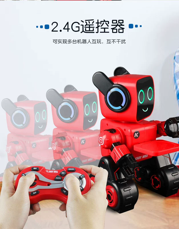 Robot chính hãng thông minh robot giáo dục sớm máy bé gái đối thoại bằng giọng nói đồ chơi trẻ em hát và nhảy chống lại máy