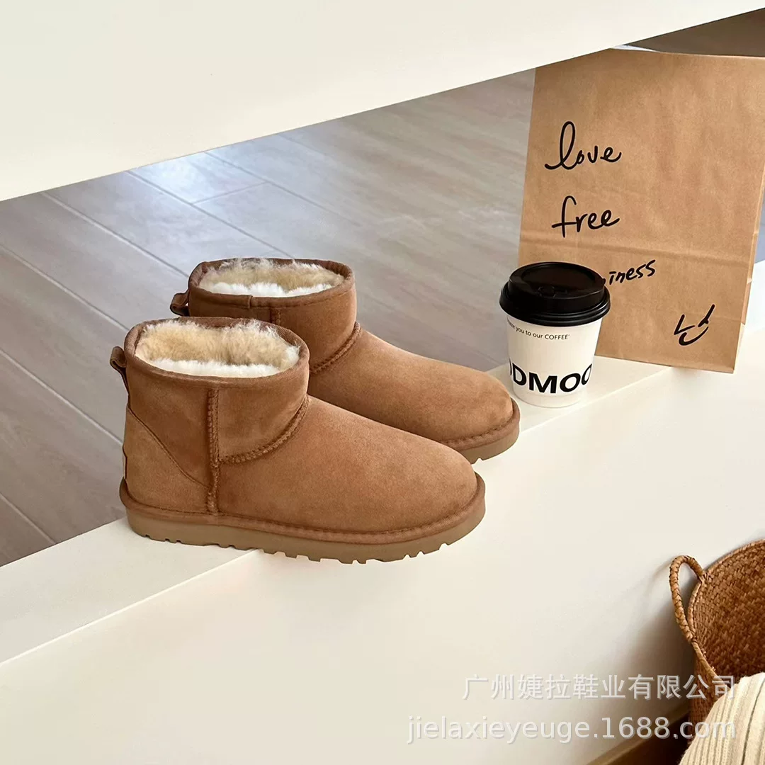 Первые базовые снегоступы LOUTISUGG Campaigne Wool Tomited Boots Женские ботинки хлопковая обувь Loutiѕugg
