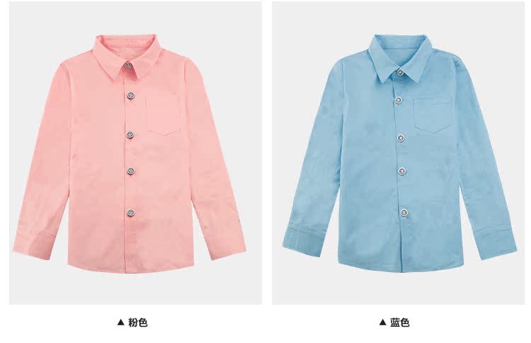 Chemise garcon à manche longue en coton - Ref 2082090 Image 37