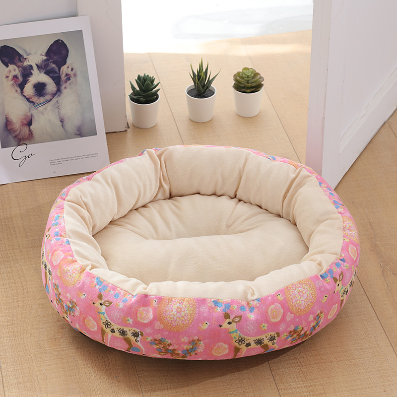 Dog Nest Winter Warm Winter Indoor large dog Pet teddy gold wool blankets Cat Nest Removable dog mattress