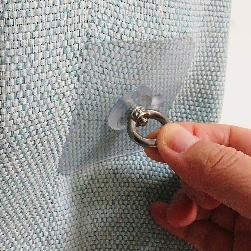Ring Hook Ceiling White Wall Curtain Fixing Hook Strong Traceless Nail Adhesive Waterproof Round Ring Patch Ring Hook Ceiling White Wall Curtain Fixing Hook Strong Traceless Nail Adhesive Waterproof Round Ring Patch