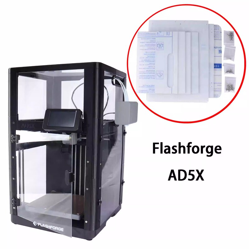 3D Printer Enclosure Flashforge Adventurer Ad5X Pc Heat-Insulating, Dust-Proof, Noise-Reducing and Thermal Insulation Cover 3D Printer Enclosure Flashforge Adventurer Ad5X Pc Heat-Insulating, Dust-Proof, Noise-Reducing and Thermal Insulation Cover