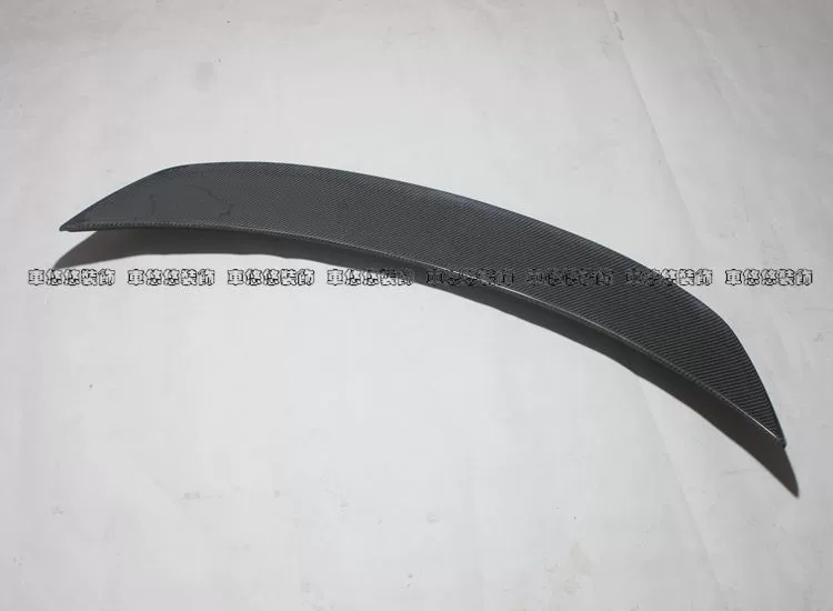 Thích hợp cho 12-15 Volkswagen Beetle cánh gió đuôi được sửa đổi bằng sợi carbon trên cánh gió cố định cánh hướng gió cánh gió cố định - Sopida trên