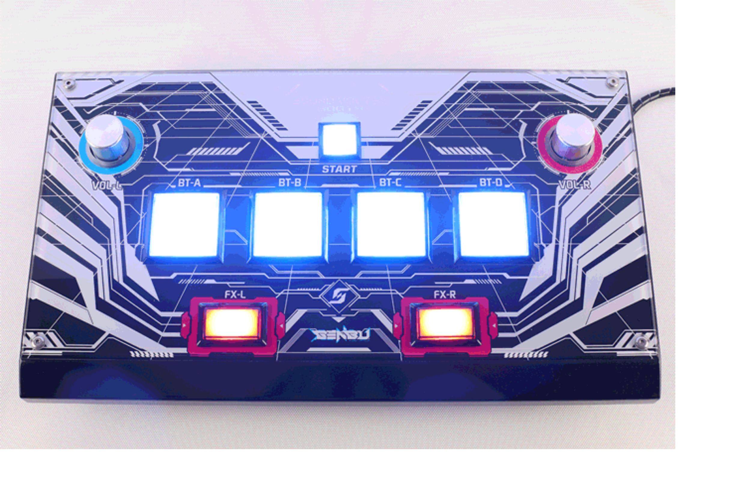Lightweight and Silent Sound Game Console Soundvoltex Console Sdvx