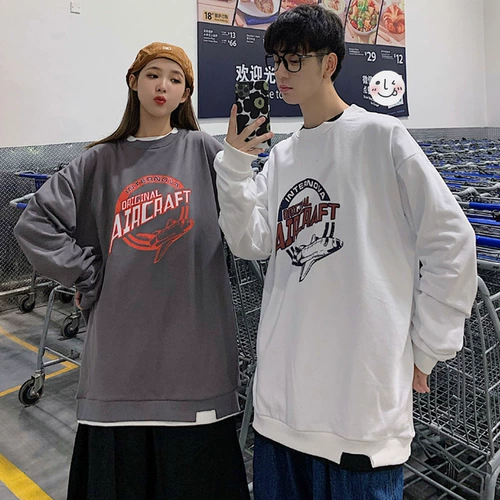 Осенняя демисезонная парная одежда для влюбленных, комплект, брендовая толстовка, осеннее термобелье для школьников, куртка