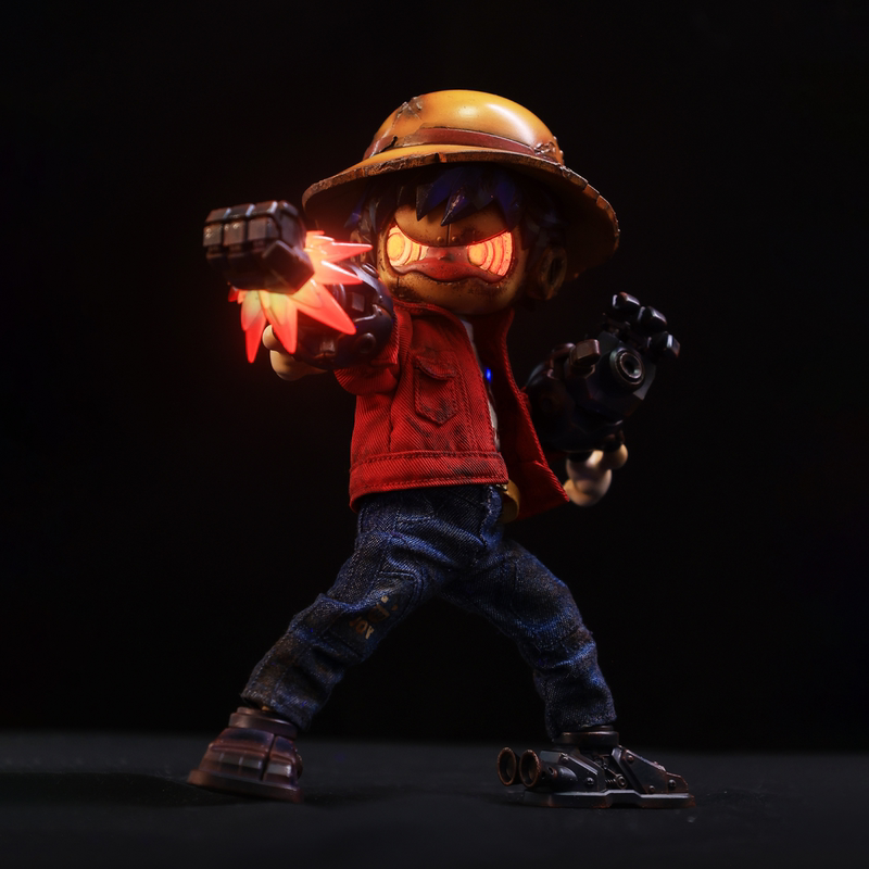 [in Stock] Wasteland Saga - Last of Us & Straw Hat Captain Action Figures Collectible Toys Models