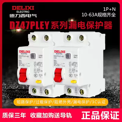 Delixi DZ47PLEY double in and double out leakage protection circuit breaker 6A10A16A20A25A32A40A63A