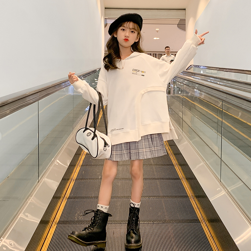 Girl's spring clothing Two sets of foreign Piers 2022 new short skirts CUHK Scout women's dress Dress Dress Academy Wind