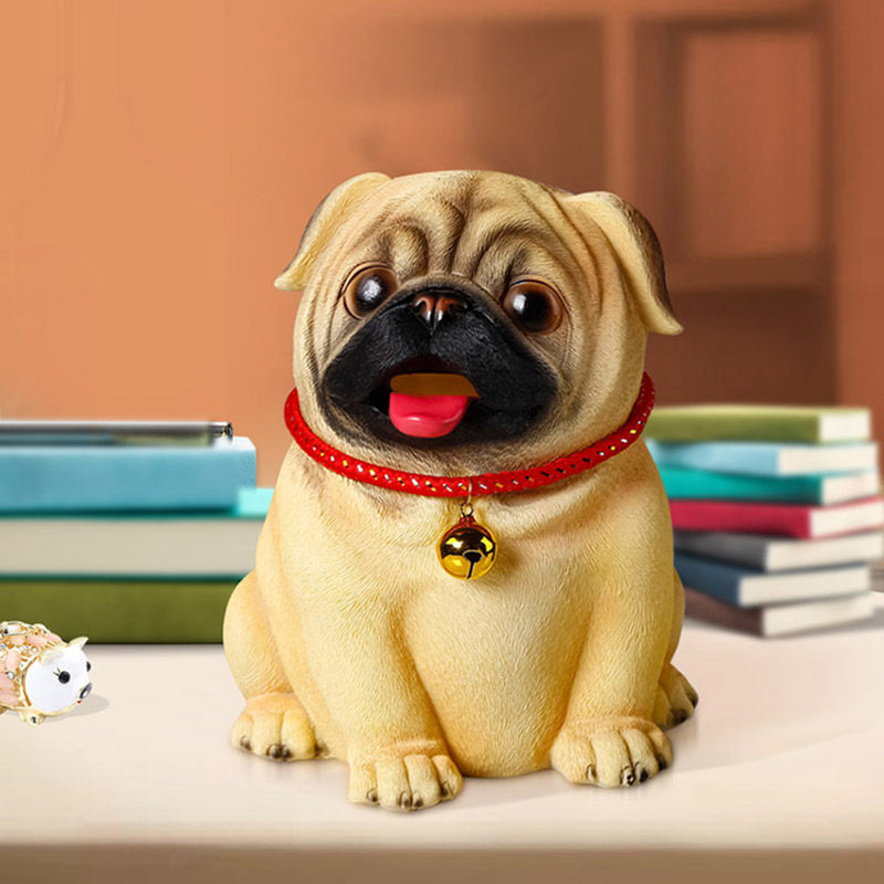 Cute children's piggy bank can only go in and out of creative change box can save and take cartoon personality hard banknote piggy bank